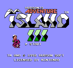 Adventure Island III gameplay