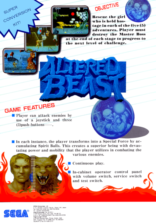Altered Beast cover