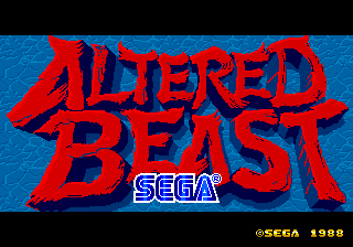 Altered Beast gameplay