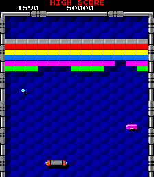 Arkanoid gameplay