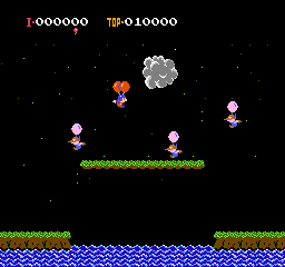 Balloon Fight gameplay