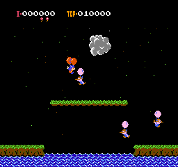 Balloon Fight gameplay
