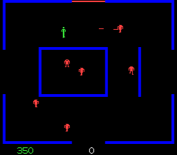 Berzerk gameplay