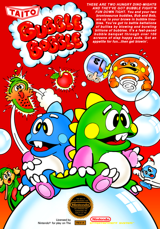 Bubble Bobble cover