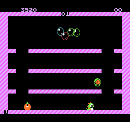 Bubble Bobble gameplay
