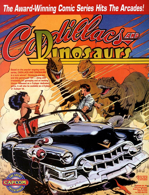 Cadillacs and Dinosaurs gameplay