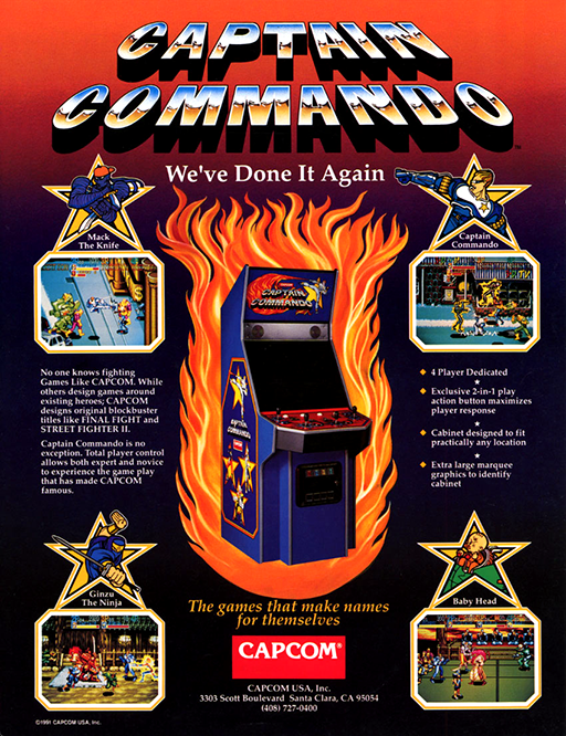 Captain Commando gameplay