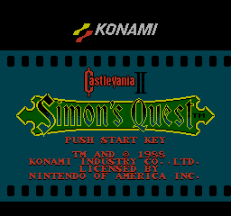 Castlevania II: Simon's Quest gameplay