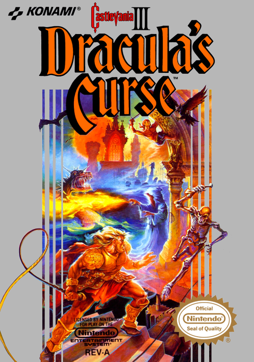 Castlevania III: Dracula's Curse cover