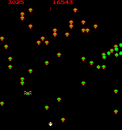Centipede gameplay