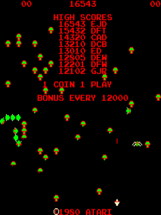 Centipede gameplay