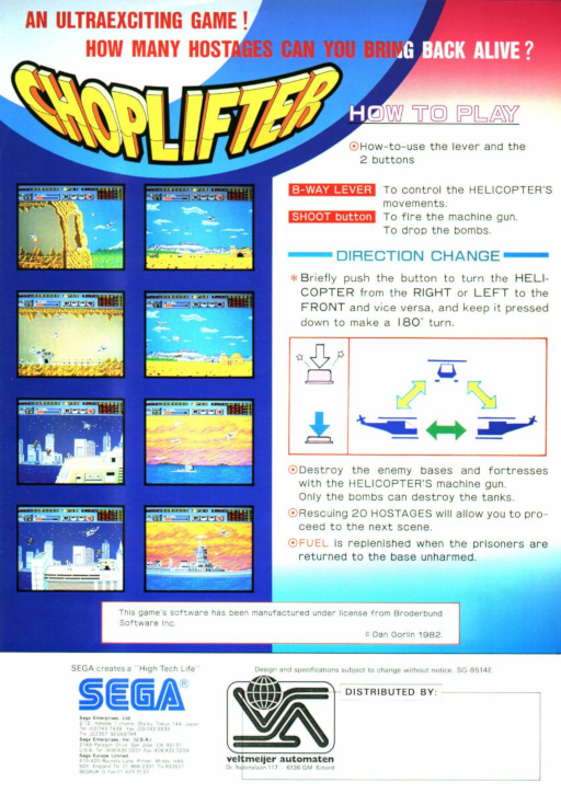 Choplifter cover
