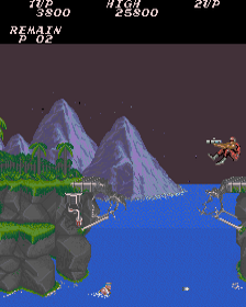 Contra gameplay