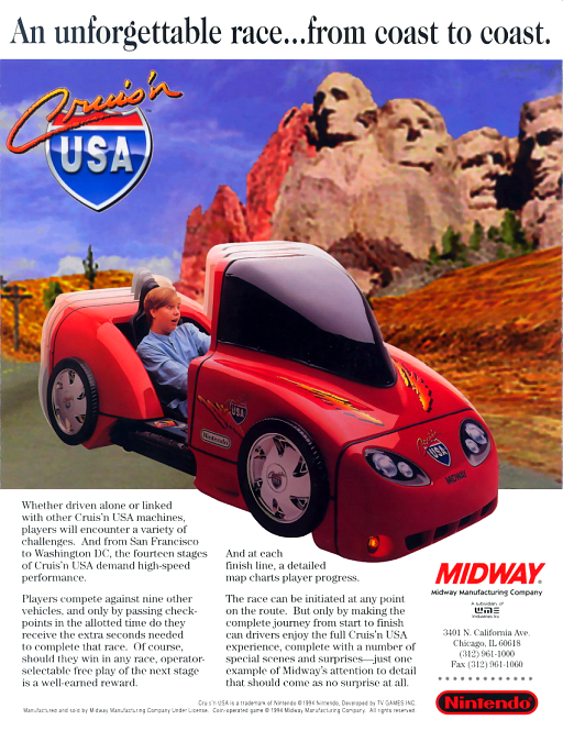Cruis'n USA cover
