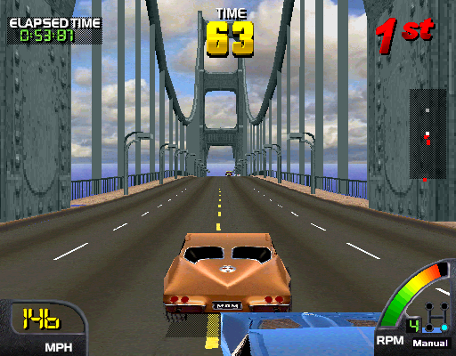 Cruis'n USA gameplay