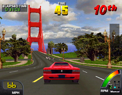 Cruis'n USA gameplay