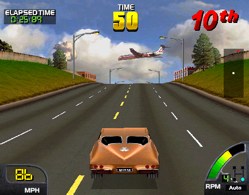 Cruis'n USA gameplay