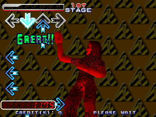 Dance Dance Revolution gameplay
