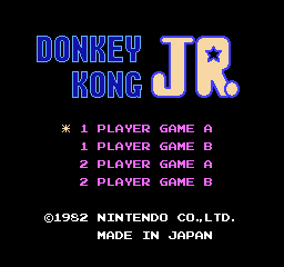 Donkey Kong Jr. gameplay