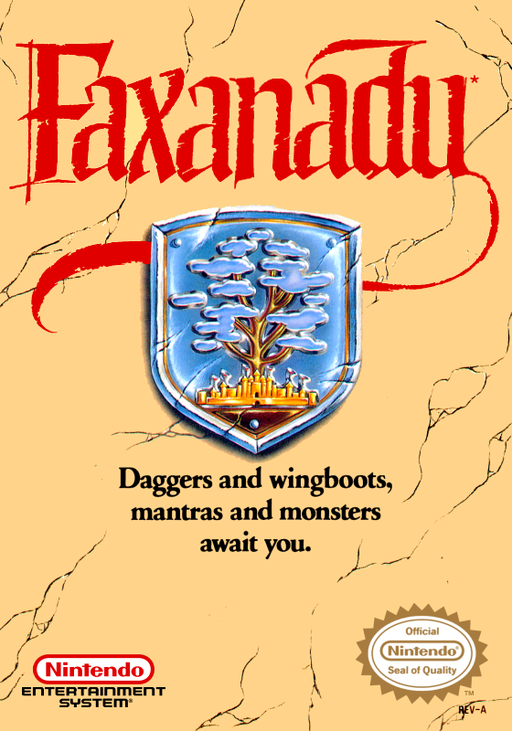 Faxanadu cover