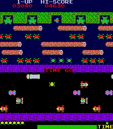 Frogger gameplay