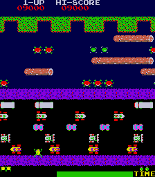Frogger gameplay