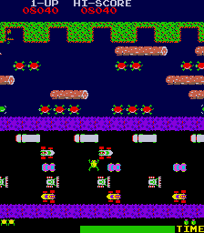 Frogger gameplay