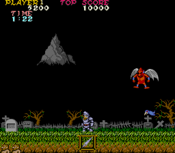 Ghosts'n Goblins gameplay