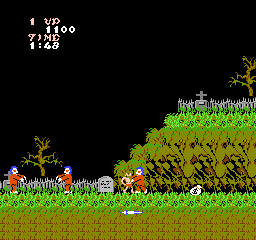 Ghosts'n Goblins gameplay