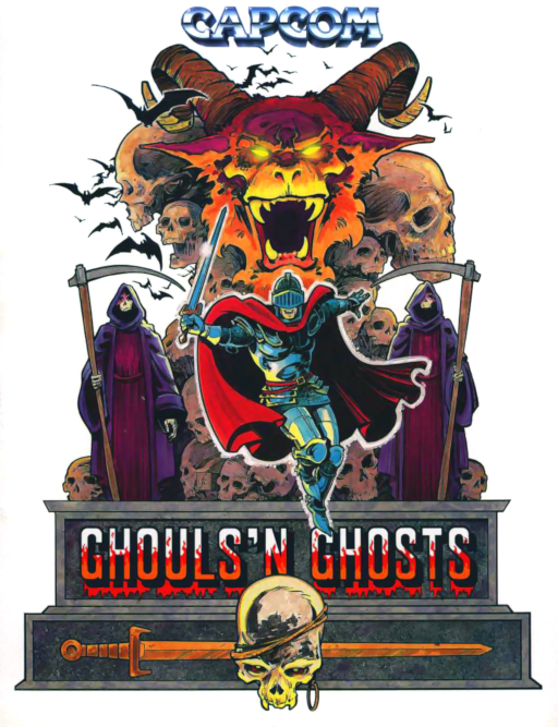 Ghouls'n Ghosts cover