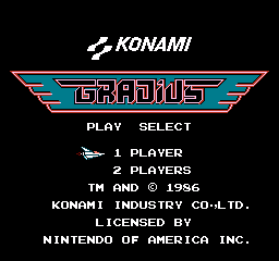 Gradius gameplay
