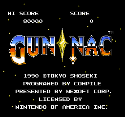 Gun-Nac gameplay