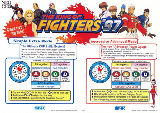 The King of Fighters '97 gameplay