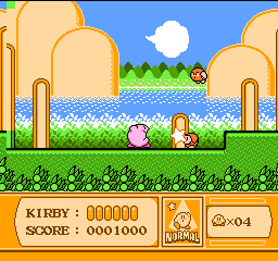 Kirby's Adventure gameplay
