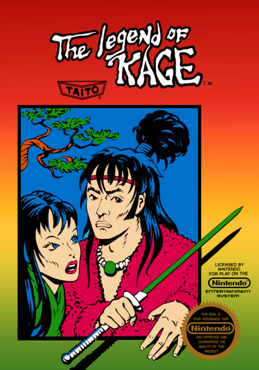 The Legend of Kage gameplay