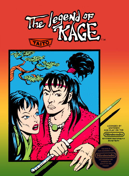 The Legend of Kage gameplay