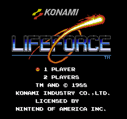 Life Force gameplay
