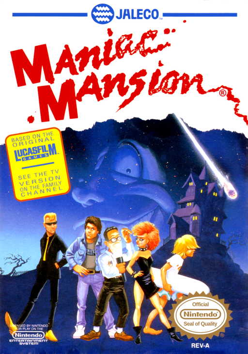 Maniac Mansion cover