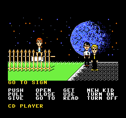 Maniac Mansion gameplay