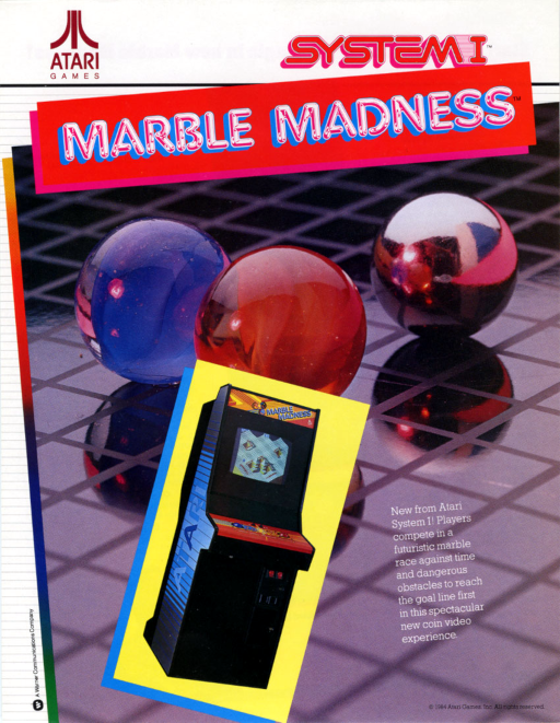 Marble Madness cover