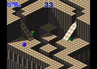 Marble Madness gameplay