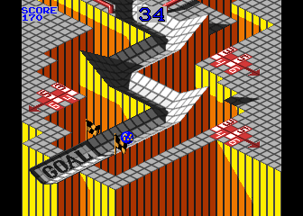 Marble Madness gameplay
