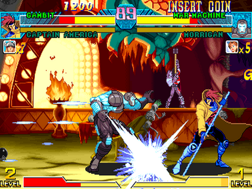Marvel vs. Capcom: Clash of Super Heroes gameplay