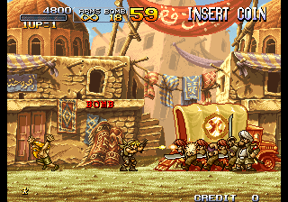 Metal Slug 2 gameplay