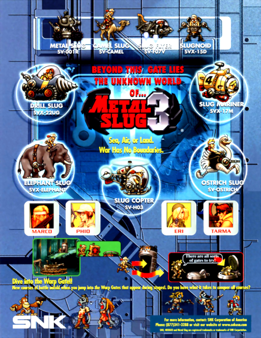 Metal Slug 3 cover