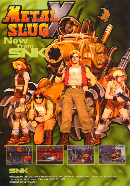 Metal Slug X cover