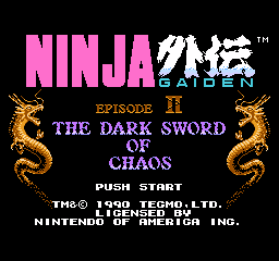 Ninja Gaiden II: The Dark Sword of Chaos gameplay