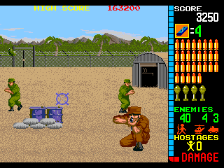Operation Wolf gameplay
