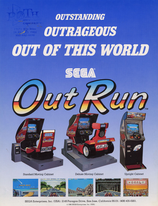 Out Run cover