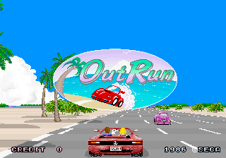 Out Run gameplay